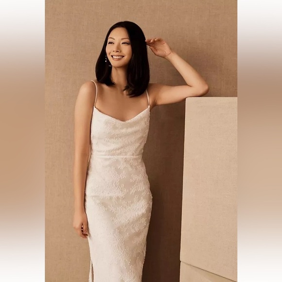 AMSALE/ Anthropologie BHLDN Connie dress size 8